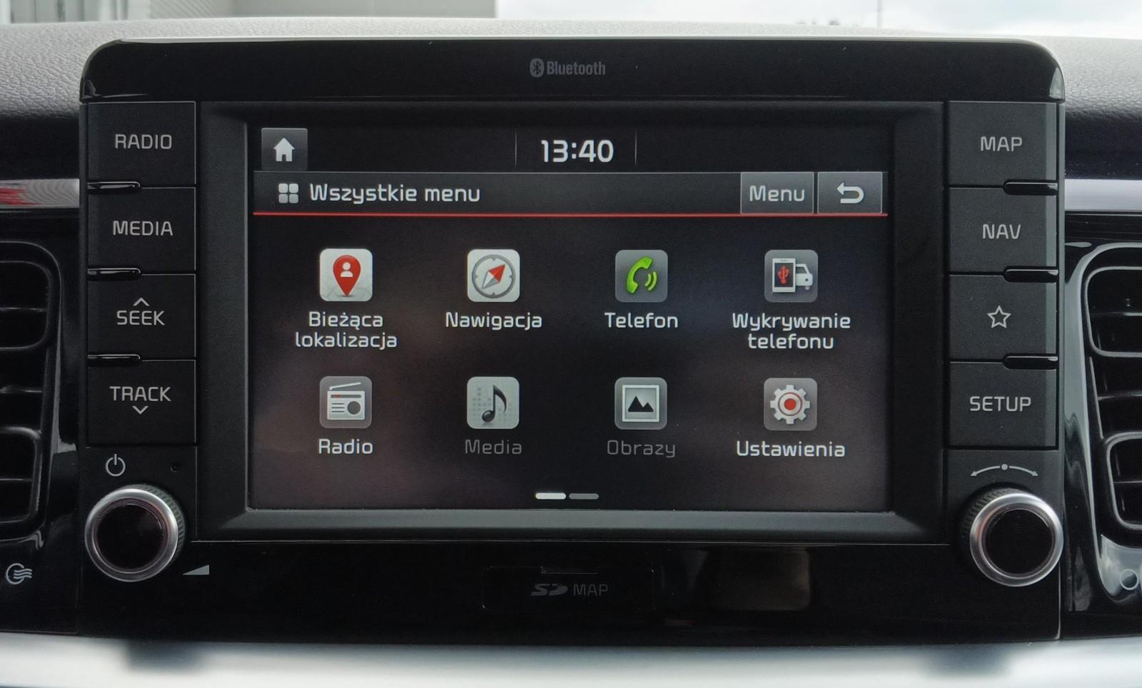 1.0 T-GDI XL Automat 120KM LED/KameraParkowania/AndroidAuto/Nawigacja 15
