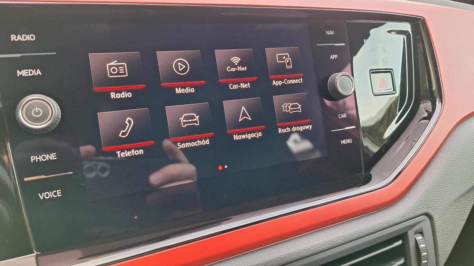 GTI serwis ASO 2.0TSI 200KM bezwypadkowy virtual tr.jazdy łopatki VAT 22