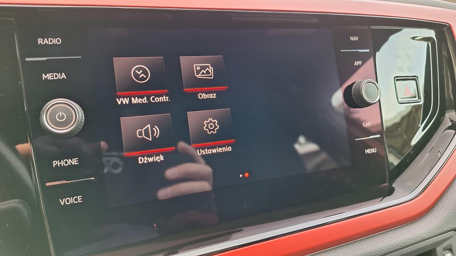 GTI serwis ASO 2.0TSI 200KM bezwypadkowy virtual tr.jazdy łopatki VAT 23