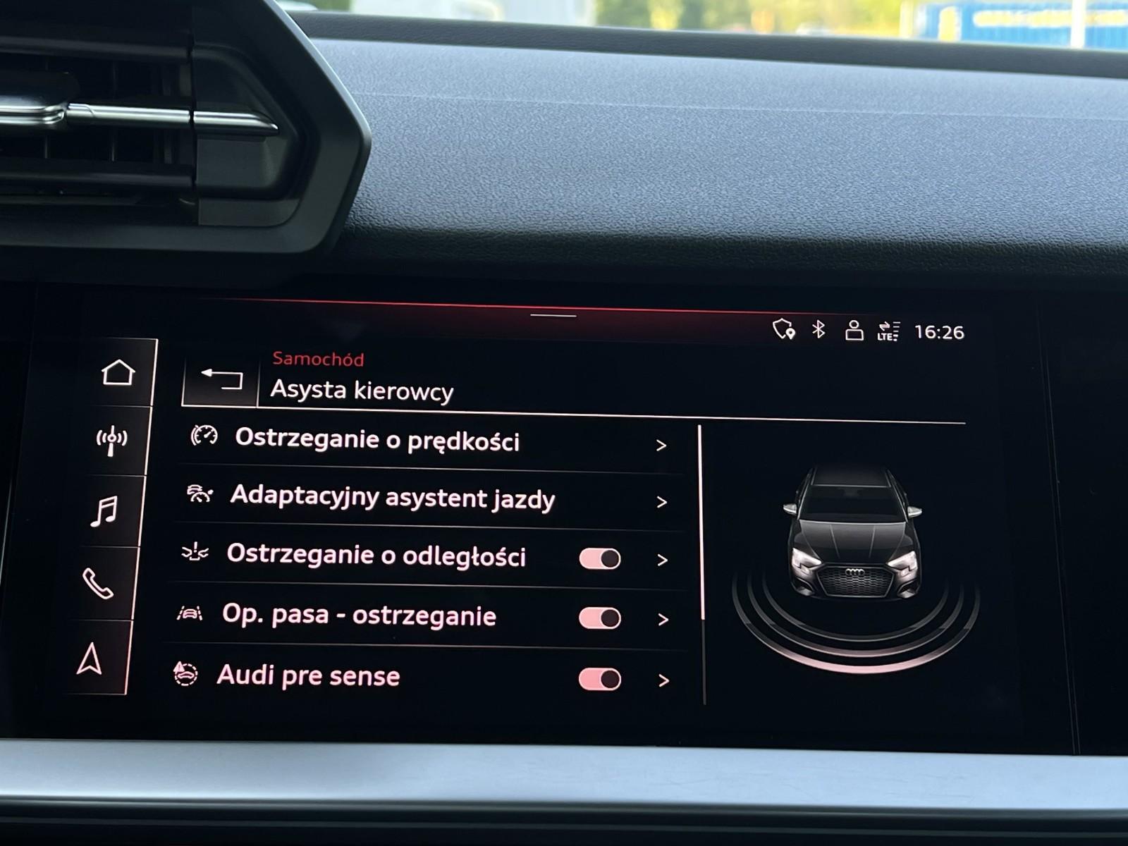 S line 35 TFSI 150 KM S tronic Apple CarPlay Android Auto Bang Olufsen 26