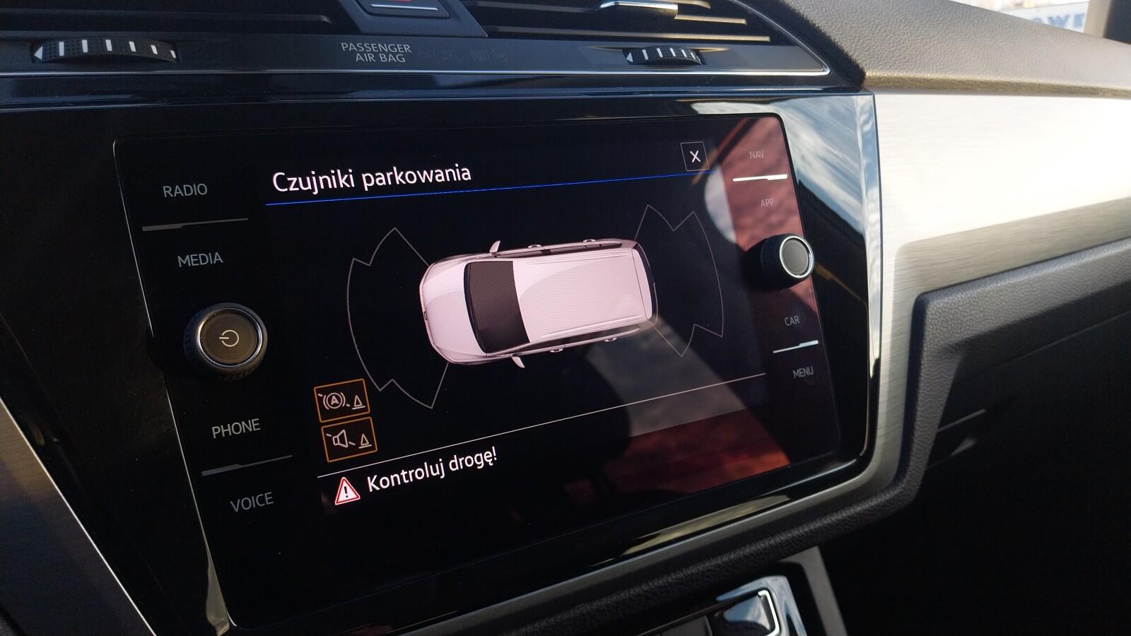 Volkswagen Touran 1.5 TSI 150KM Czujniki parkowania Salon PL Led 24