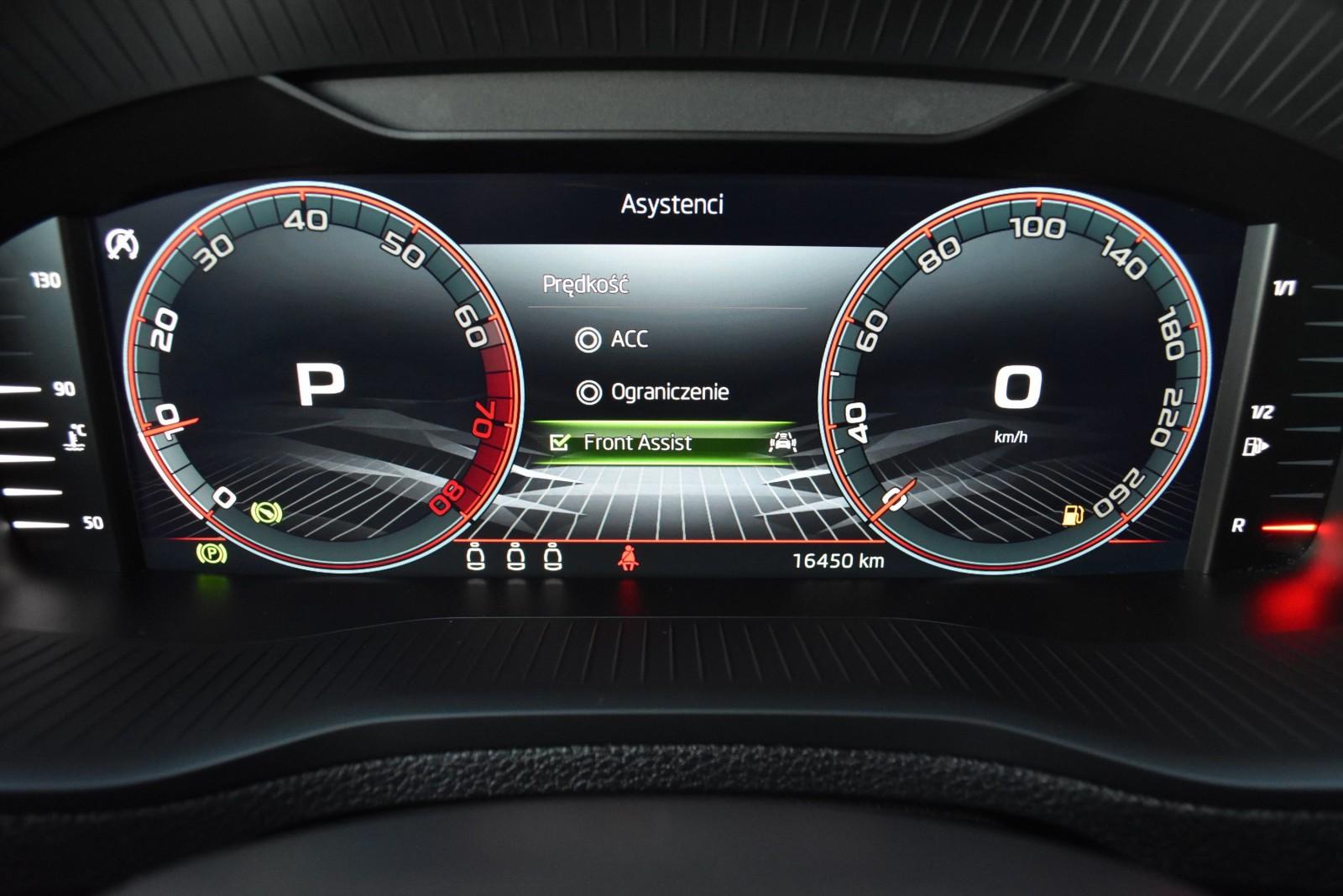 Salon PL 1.5 TSI 150KM Sportline Podgrz.Szyba Fotele Kessy Kamera ACC 27