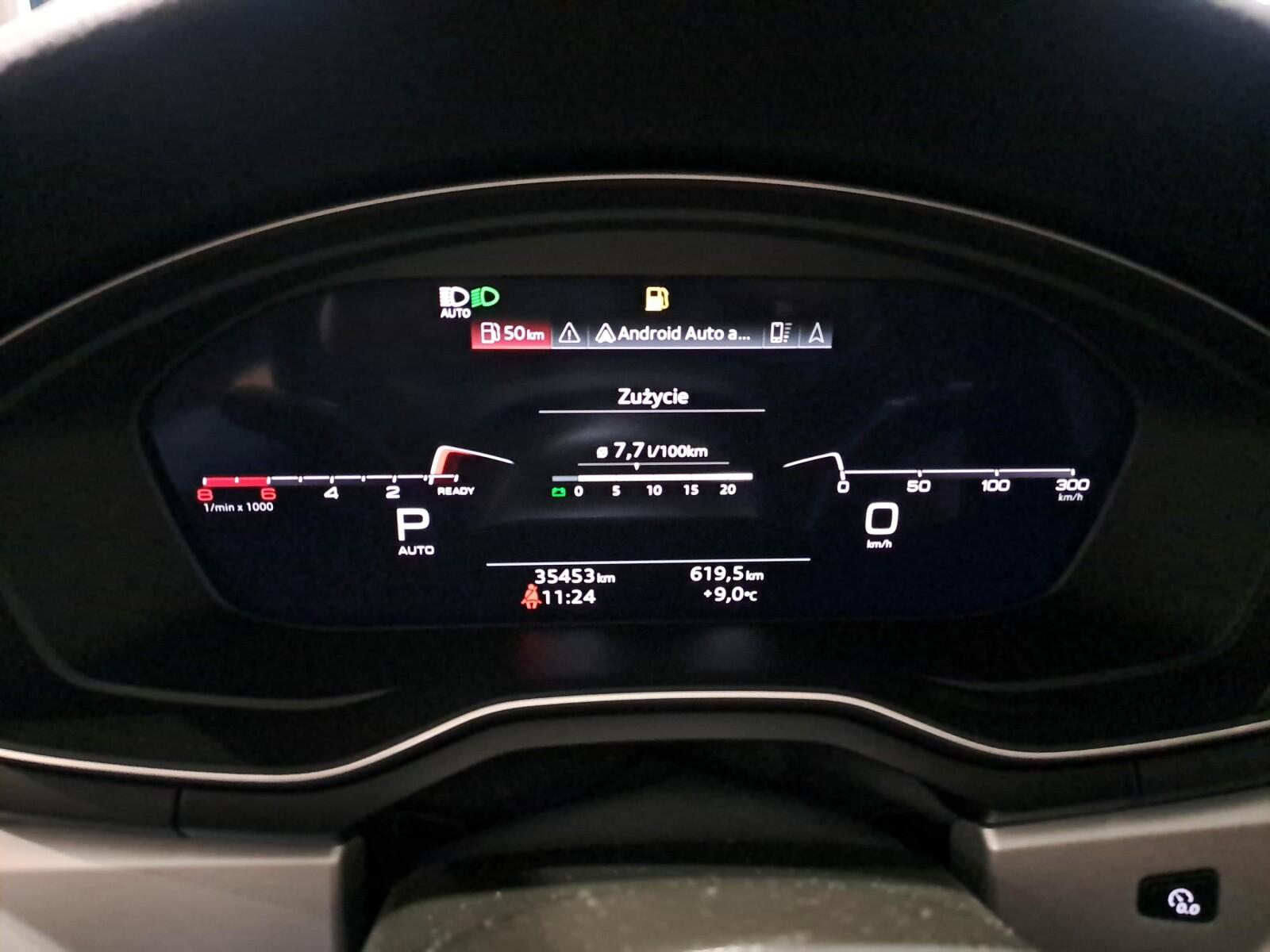 35 TFSI Advanced S tronic Automat 150KM Pakiet Trasa/Miasto Hak Matrix 13