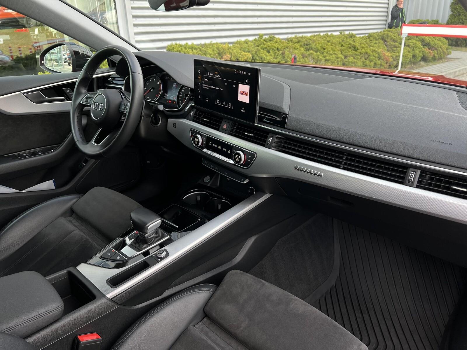 Reflektory LED Matrix Tempomat Kamera cofania Audi drive select 13