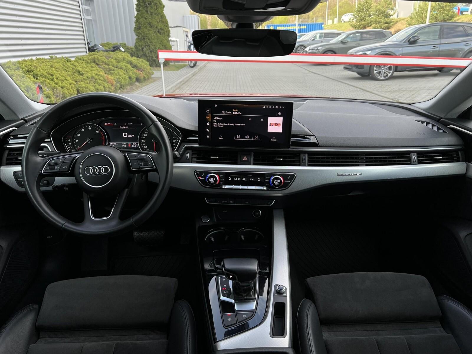 Reflektory LED Matrix Tempomat Kamera cofania Audi drive select 14