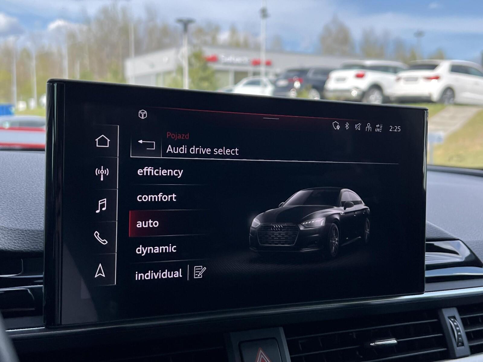 Reflektory LED Matrix Tempomat Kamera cofania Audi drive select 25