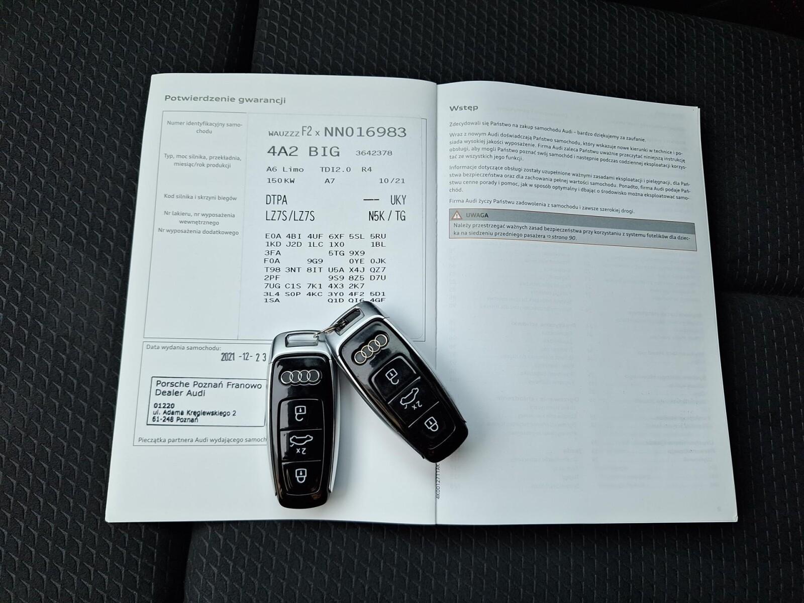 40TDI Sline Stronic MatrixLED/Bang&Olufsen/SmartphoneInterface/HeadUp 33