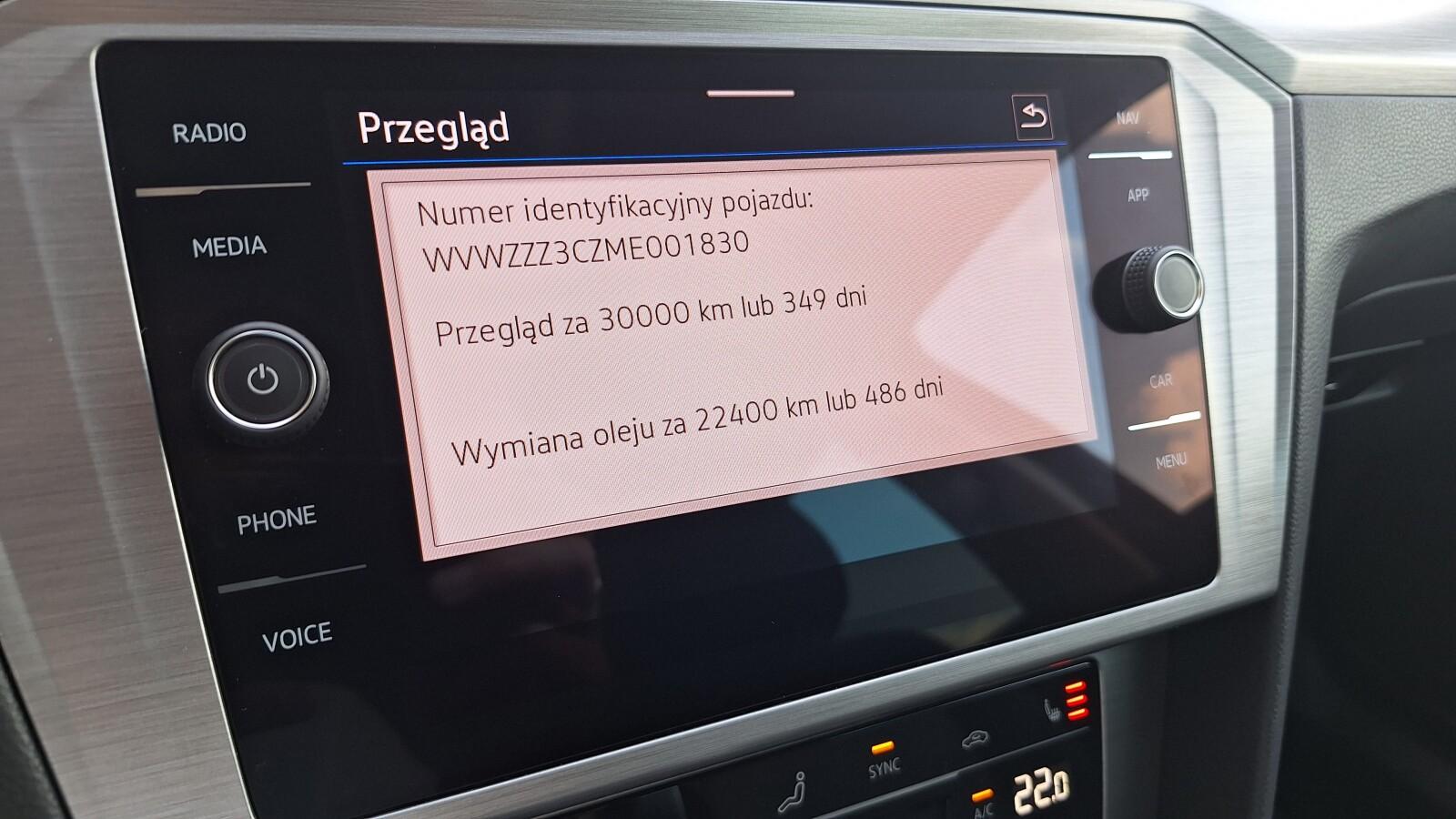 serwis ASO 2.0TDI 150KM bezwypadkowy pakiety LED AppConnect navi VAT23 29