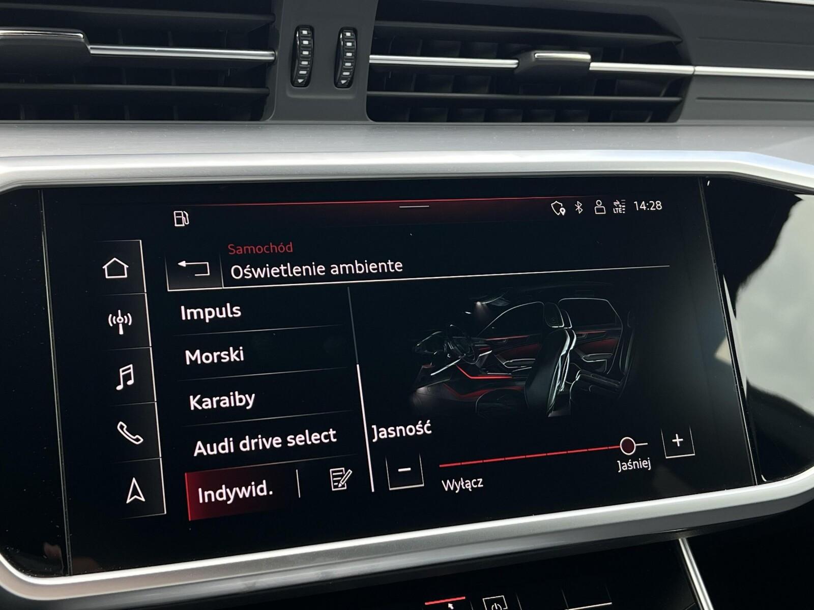 S-Line Laser Matrix LED Pamięć foteli Apple CarPlay Gwarancja do 2027 25