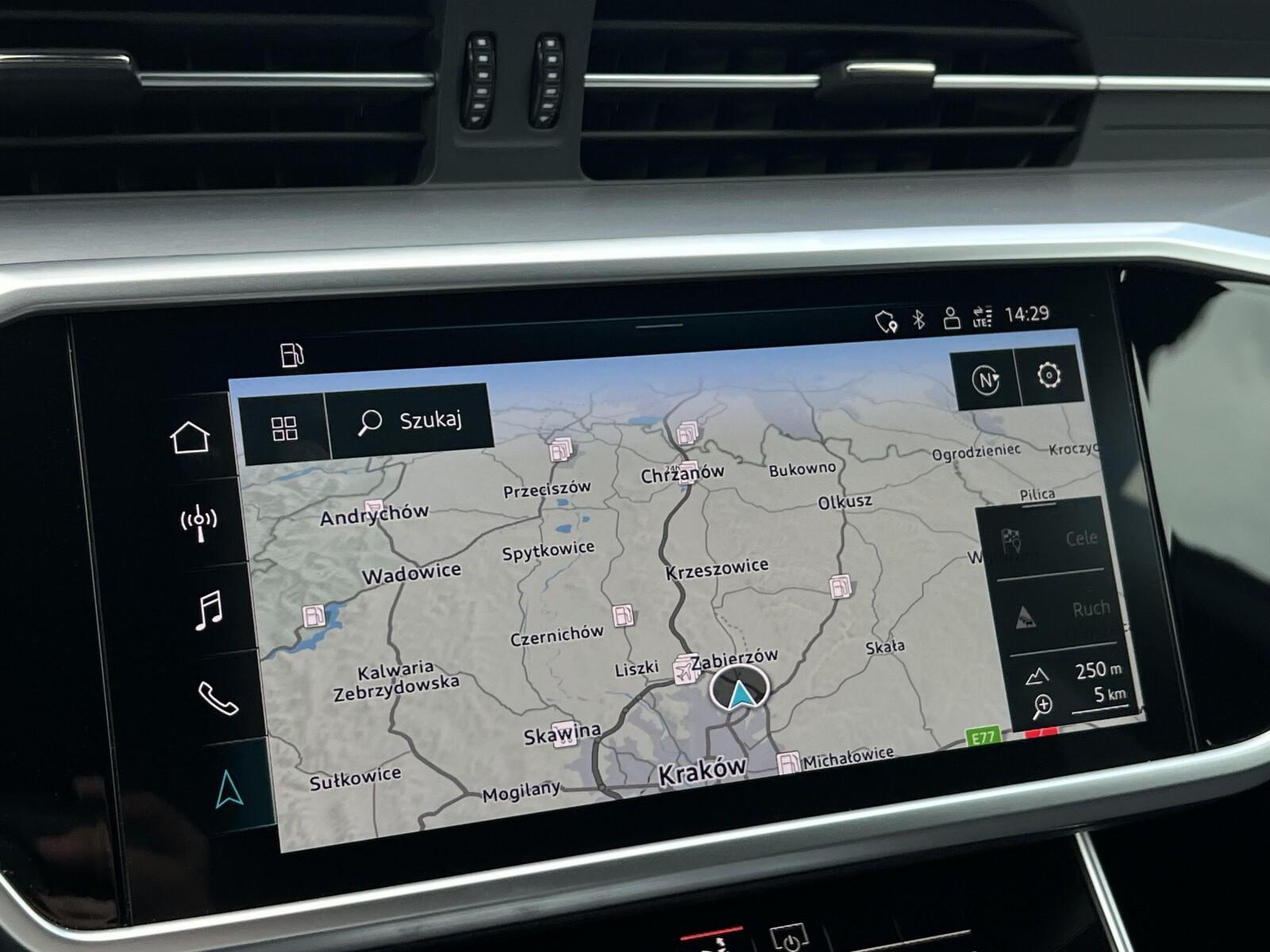 S-Line Laser Matrix LED Pamięć foteli Apple CarPlay Gwarancja do 2027 29