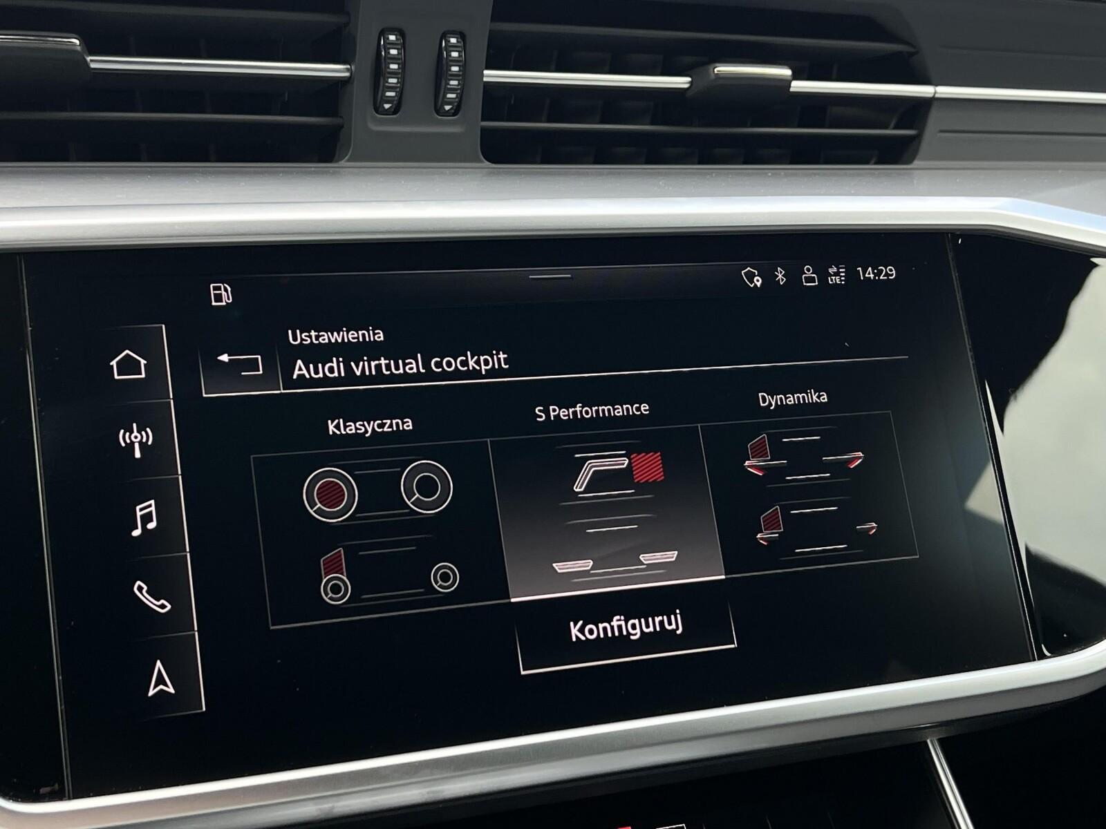 S-Line Laser Matrix LED Pamięć foteli Apple CarPlay Gwarancja do 2027 31