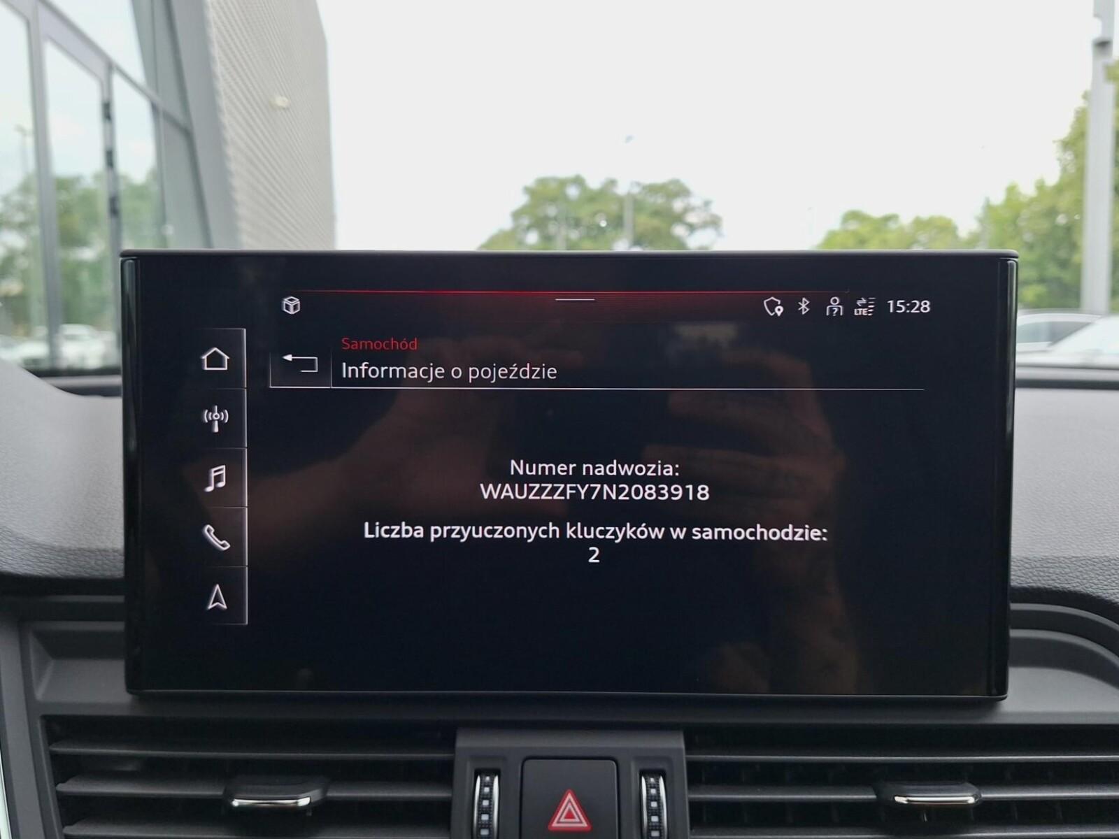 40TDI 204KM Quattro Sline Stronic TempACC./MatrixLED/Kamera/Keyless PL 19