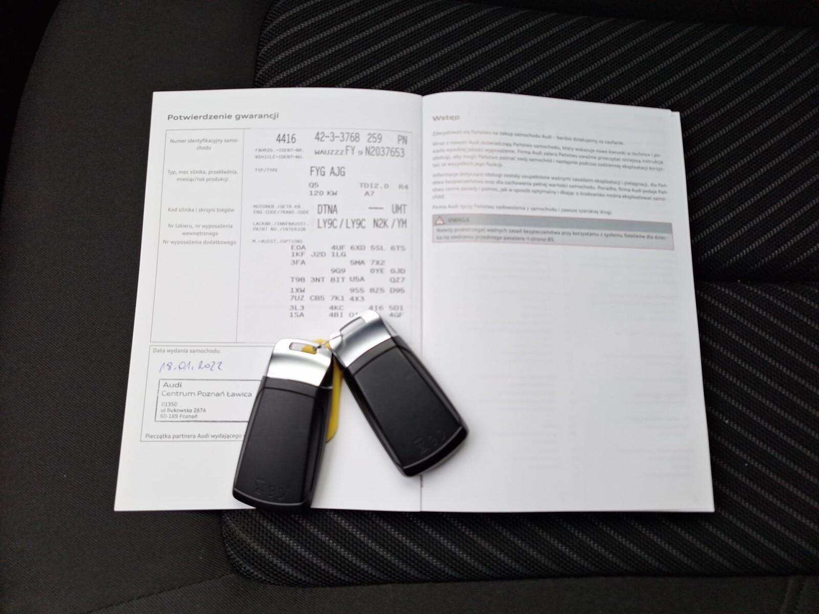 TDI Stronic LED/SmarphoneInterface/DriveSelect/Czujniki  1wł.! PL23% 27