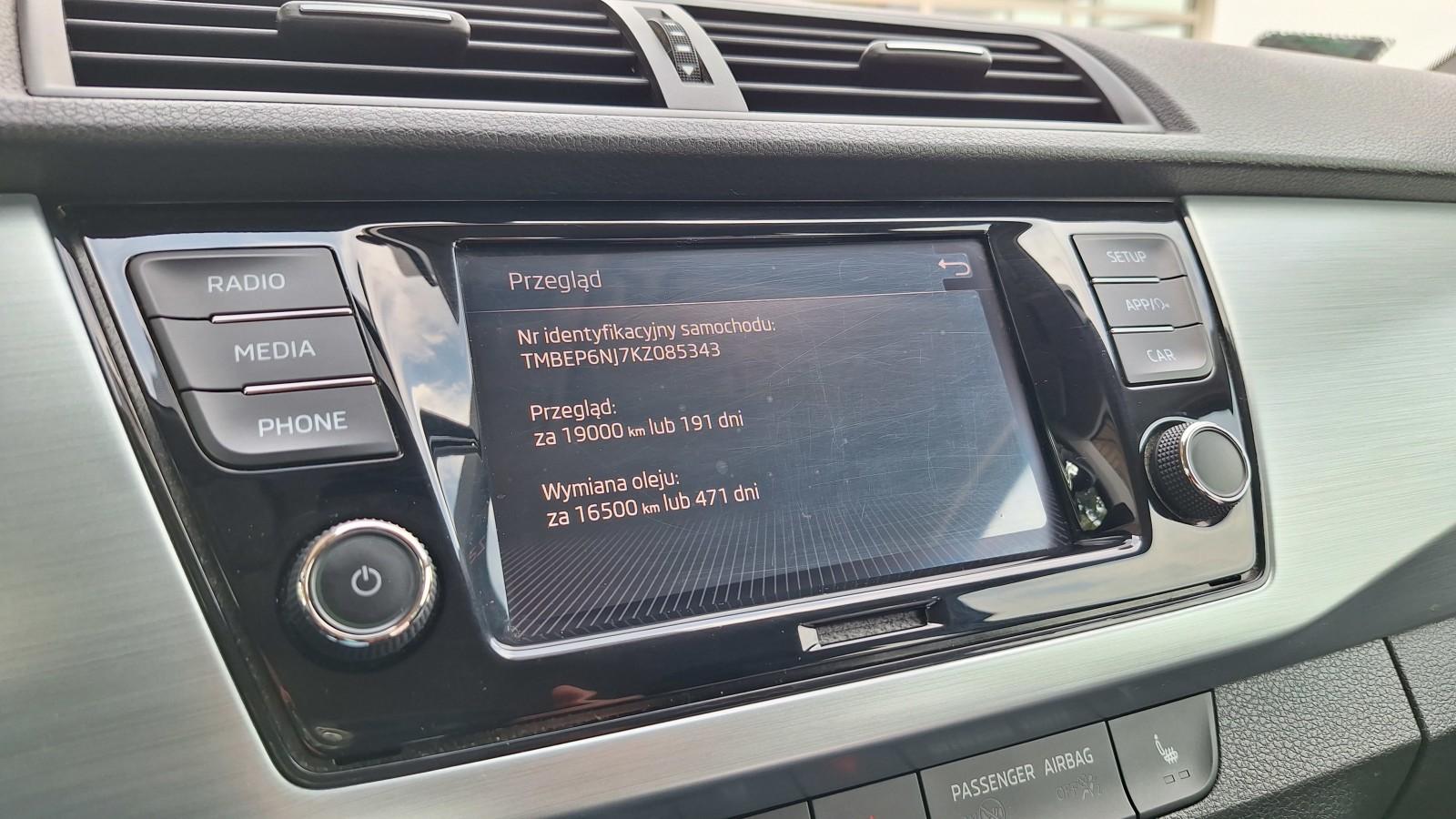 SalonPL serwis ASO 1.0TSI 95KM pakiety SmartLink kamera alufel. VAT23% 27