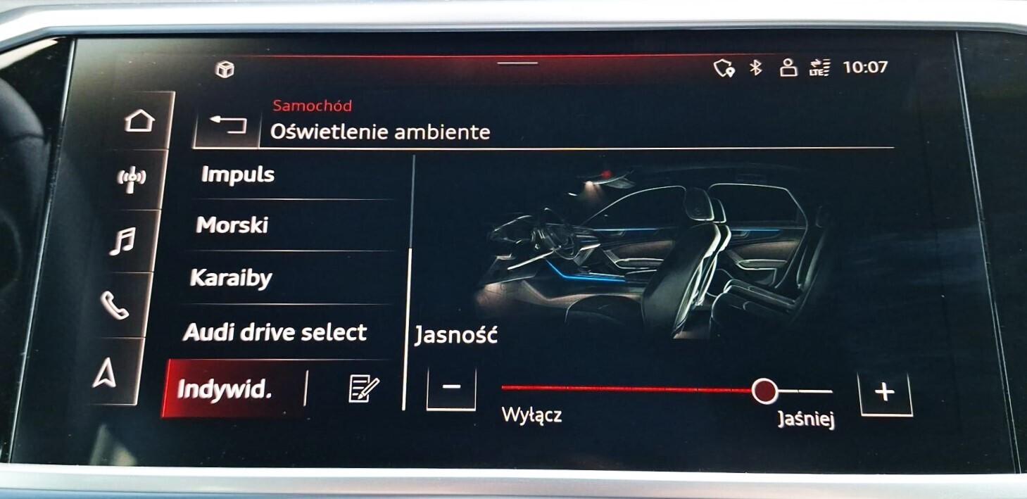 45 TFSI Quattro S-line Sport Stronic 265KM HDMatrixLED/Kamera/ACC/B&O 17