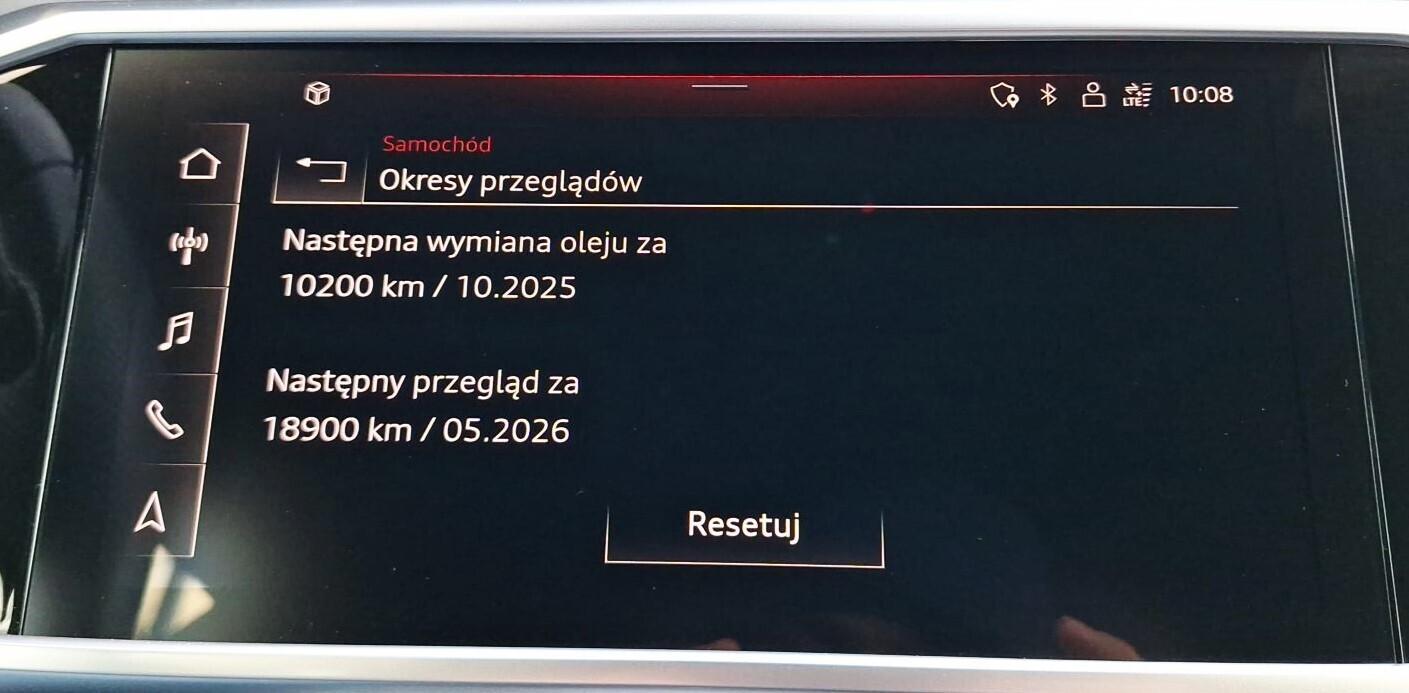 45 TFSI Quattro S-line Sport Stronic 265KM HDMatrixLED/Kamera/ACC/B&O 30