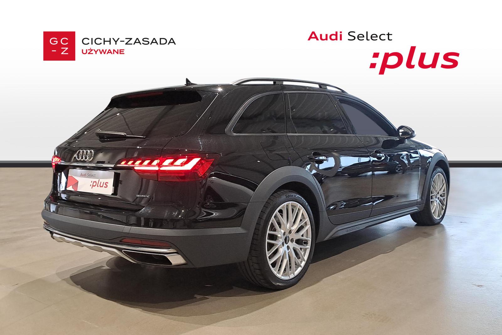 Audi A4 45TFSI mHEV 265KM, Allroad Quattro, FV23%, ASO, Matrix 4