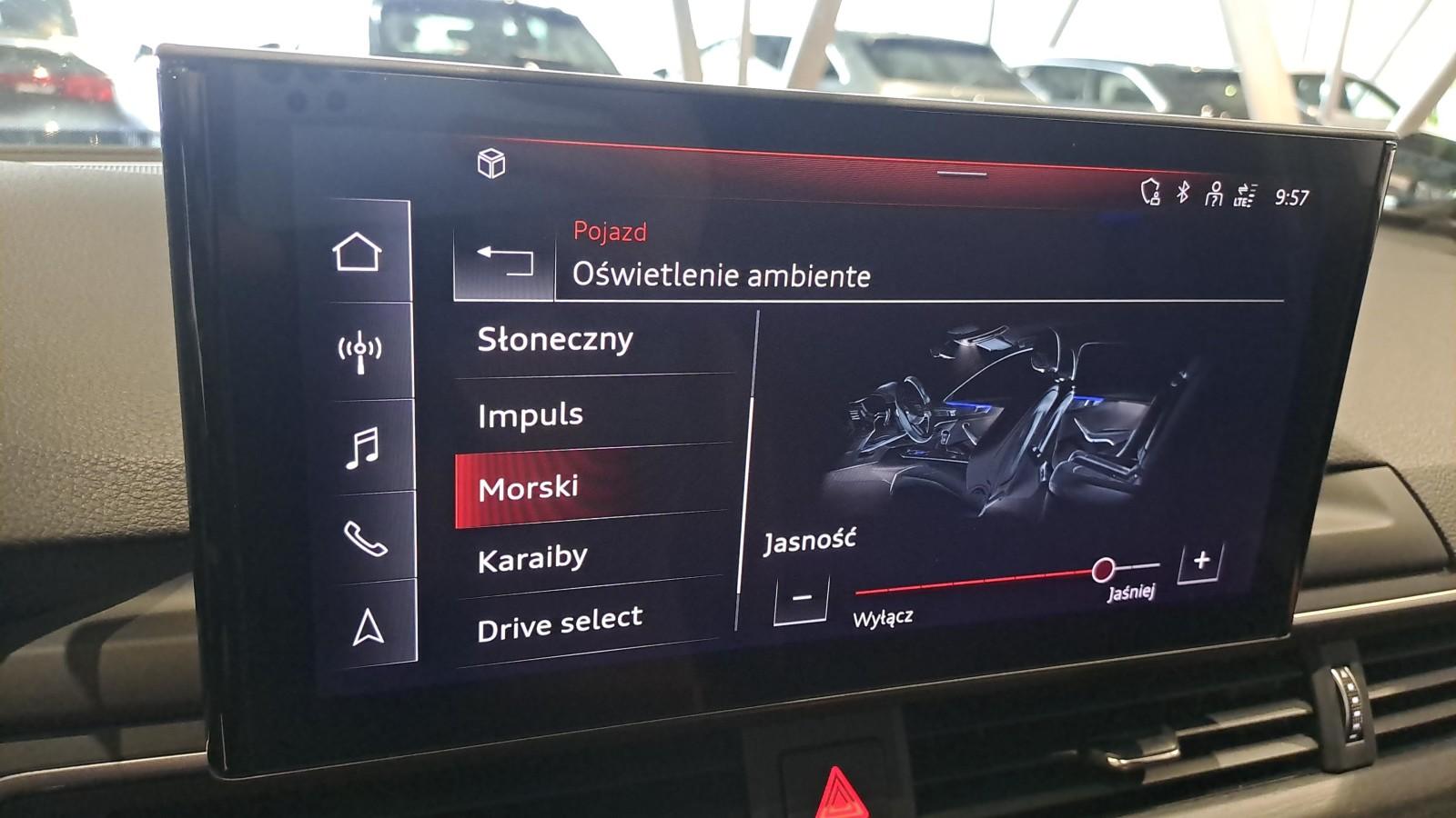 Audi A4 45TFSI mHEV 265KM, Allroad Quattro, FV23%, ASO, Matrix 23
